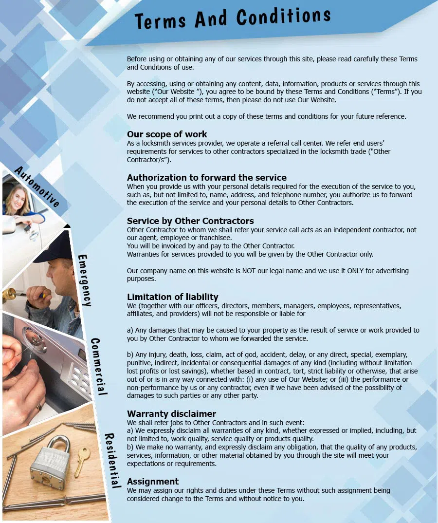 City Locksmith Services Los Angeles, CA 310-819-3968